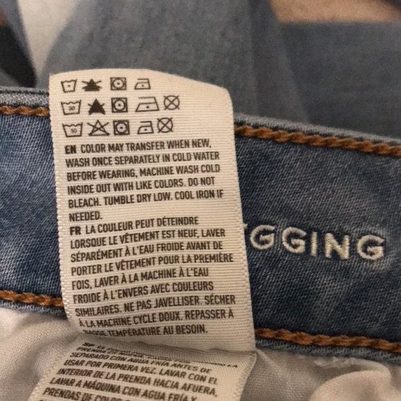 American Eagle outfitters super super stretch jeggings US 12 distressed 💕 - Picture 6 of 7